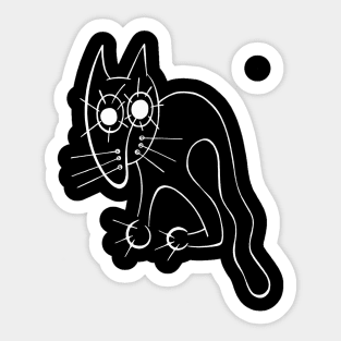 Que c'est Chat ? Sticker